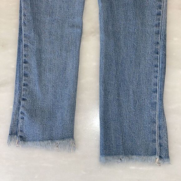 Gap Denim Girlfriend Distressed Ankle Jeans - Picture 14 of 14